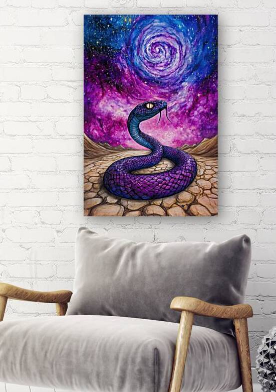Cosmic Cobra - Galactic Sentinel by Matthias Hauser