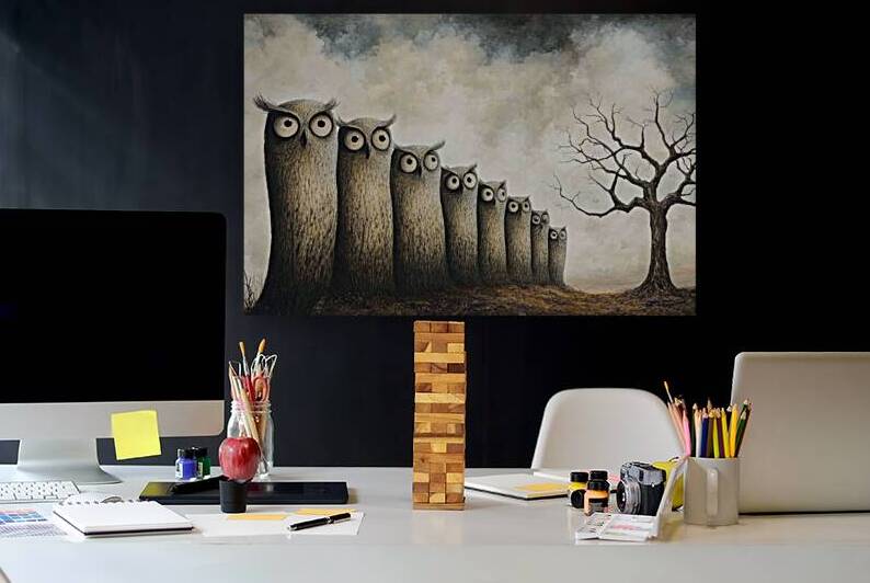 The Gathering of Silent Watchers by Matthias Hauser