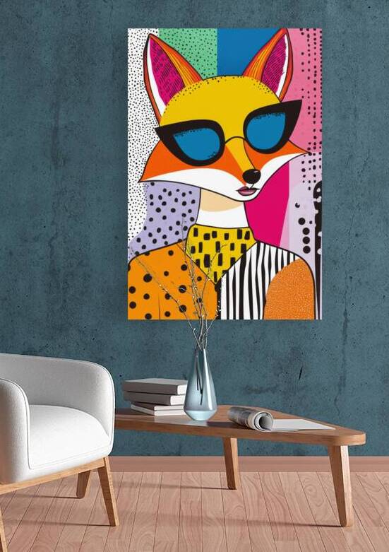 Foxy Pop Art Chic by Matthias Hauser