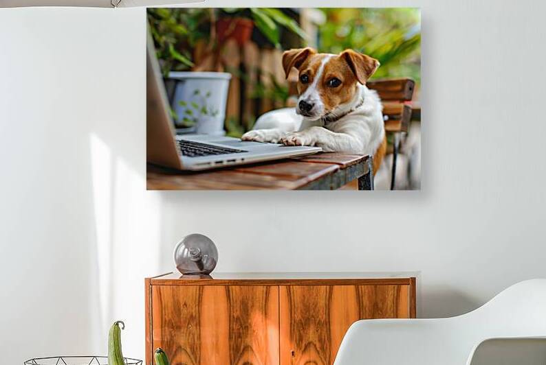 Working like a dog 05 Outdoor Office by Matthias Hauser