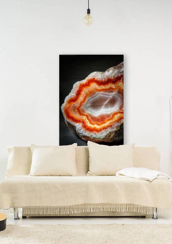 Sardonyx Gemstone 02 Layers of the Earth by Matthias Hauser