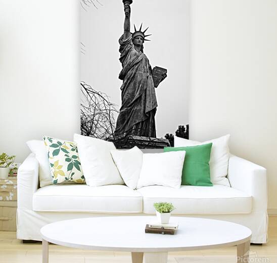Statue of Liberty - Tokyo Edition in Black and White by Matthias Hauser