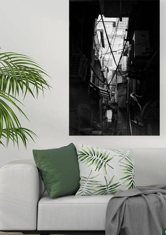 Tangled Silence - Urban Alley in Tokyo by Matthias Hauser