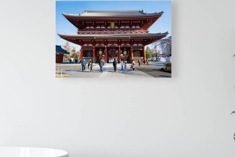 Kaminarimon Gate - Asakusa Temple Tokyo by Matthias Hauser