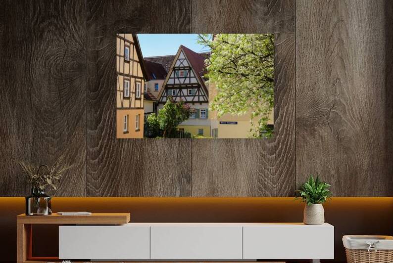 Historic Building in Sindelfingen Germany - Golden Afternoon Light by Matthias Hauser