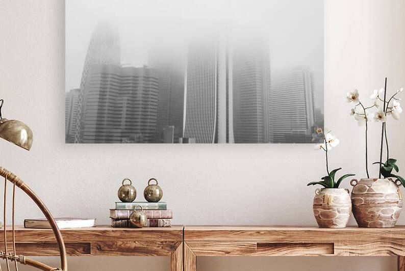 Shinjuku Fogscape - Tokyo in Silence by Matthias Hauser
