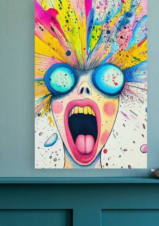Color Explosion - Scream of the Senses by Matthias Hauser