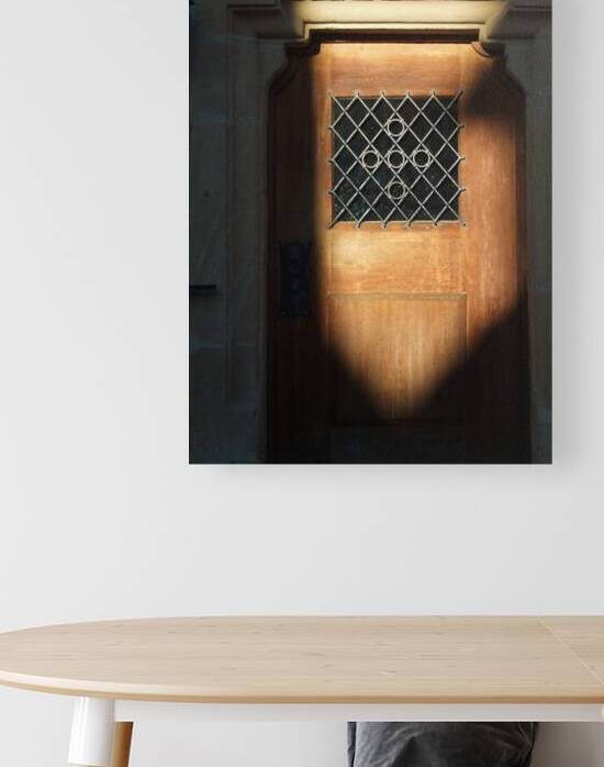 Medieval Light - Wooden Door in Waldenbuch by Matthias Hauser