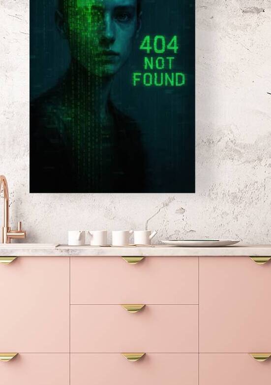 404 Not Found Portrait 01 by Matthias Hauser