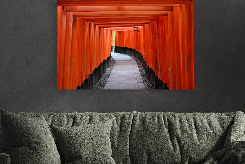 Path Through the Torii Gates - Fushimi Inari Kyoto by Matthias Hauser