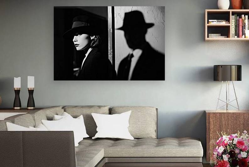 Split Light Split Loyalty - Film  Noir by Matthias Hauser