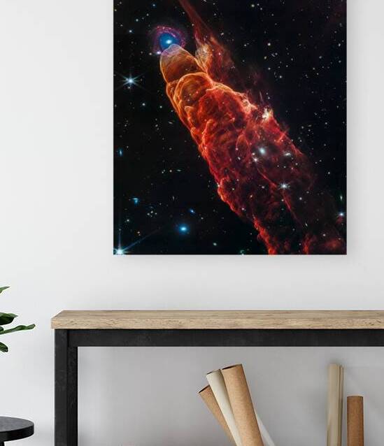 Space Image Herbig-Haro James Web Telescope by Matthias Hauser
