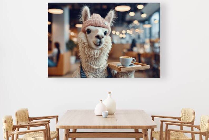 Barista Alpaca - Coffee Break in Style by Matthias Hauser