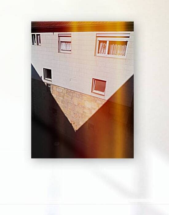 Sunlit Architecture - Geometry with Light Leak by Matthias Hauser