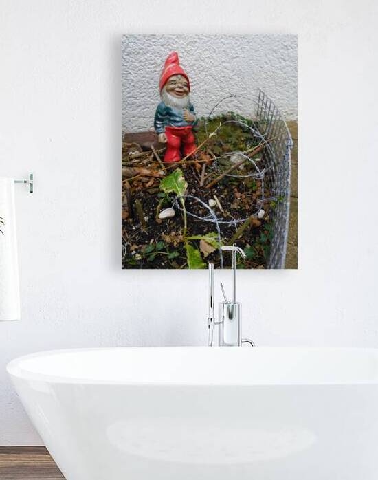 The Guardian Gnome - Barbed Garden Patrol by Matthias Hauser