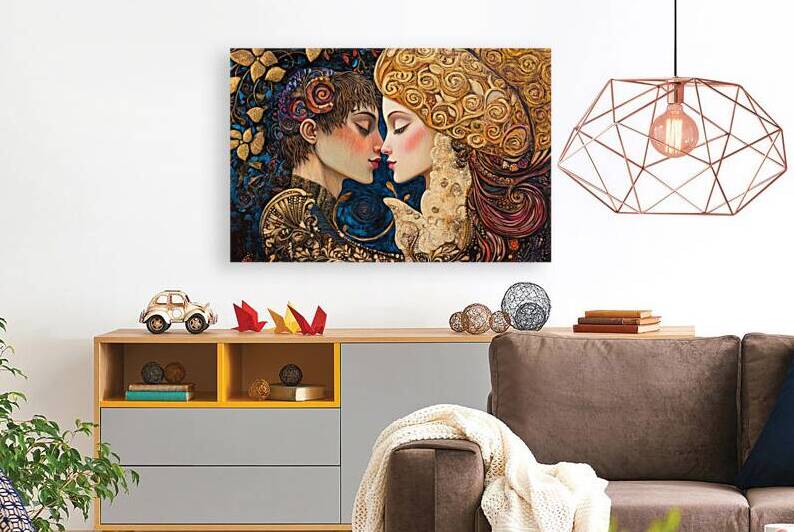 Two Lovers - Eternal Embrace Ornate Edition by Matthias Hauser