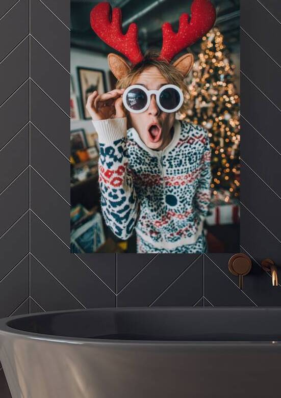 Reindeer Antlers Holiday Surprise by Matthias Hauser