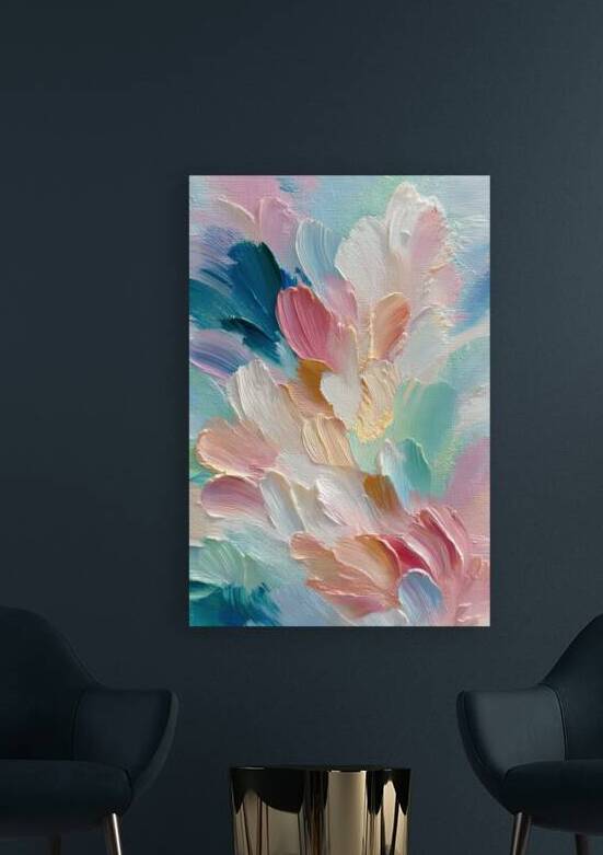 Abstract Art - Pastel Spring Bloom by Matthias Hauser