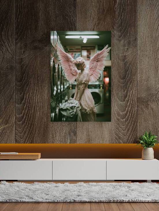 Laundry Day Angel by Matthias Hauser