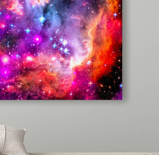 Space image Small Magellanic Cloud SMC Galaxy by Matthias Hauser