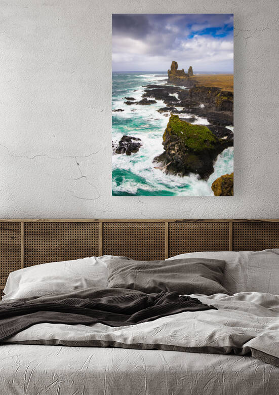 Iceland seascape Snaefellsnes cliff coast by Matthias Hauser