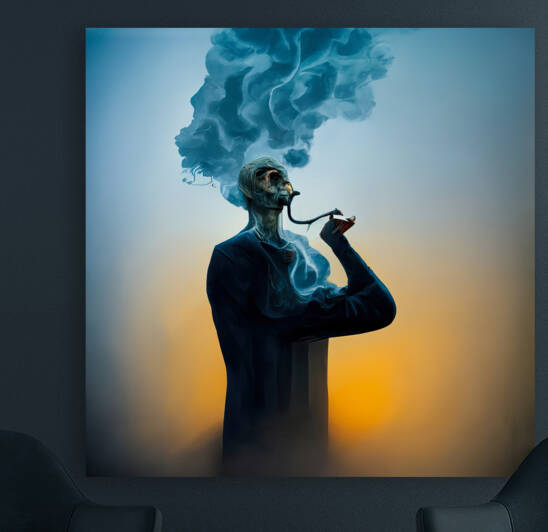 The Smoker 01 Surreal and Quirky by Matthias Hauser