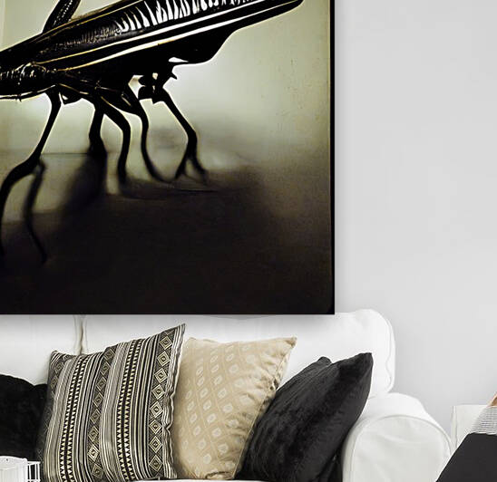 Surreal Insect Airplane 01 by Matthias Hauser