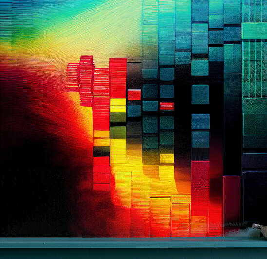 Abstract Digital World 26 by Matthias Hauser