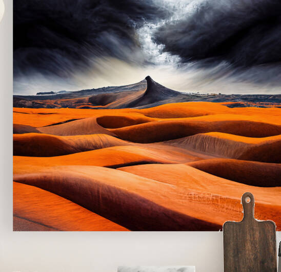 Dramatic Desert Landscape 01 by Matthias Hauser