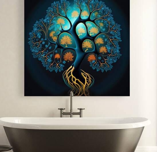 Fractal Tree 50 by Matthias Hauser