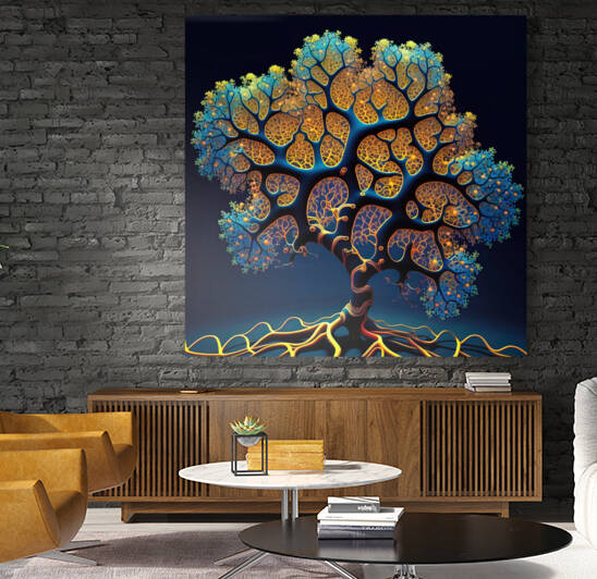 Fractal Tree 54 by Matthias Hauser