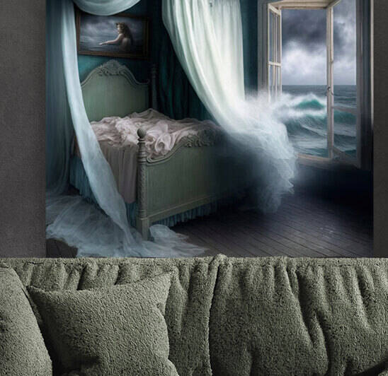 Mysterious Victorian Bedroom 01 by Matthias Hauser