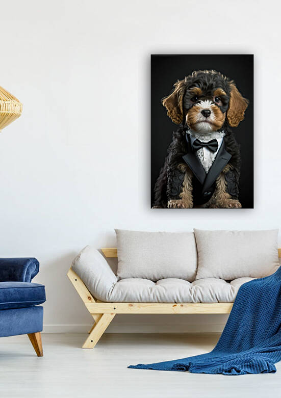 Well-dressed Animal 46 Cavapoo Dog by Matthias Hauser