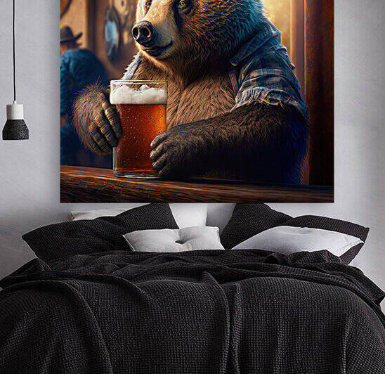 Bear Beer Buddy 02 by Matthias Hauser