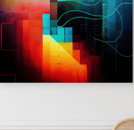 Abstract Digital World 27 by Matthias Hauser