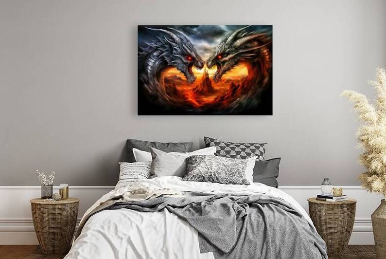 Two Magic Dragons 01 by Matthias Hauser
