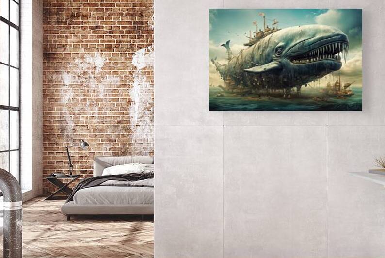 Surreal Whale Explorer 01 by Matthias Hauser