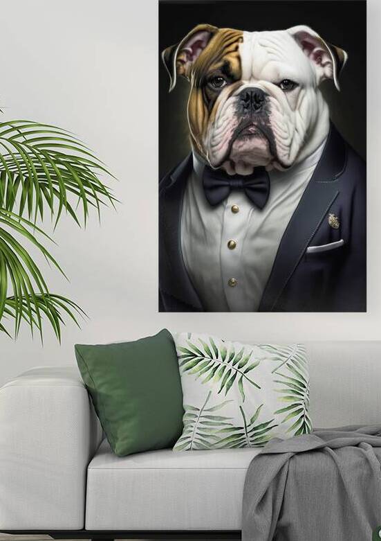 Well-dressed Animal 38 Bulldog by Matthias Hauser