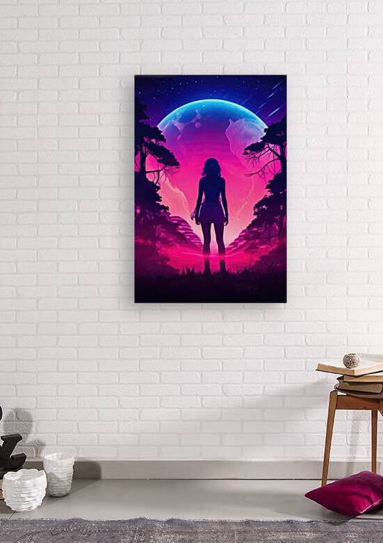 Silhouette of Cosmic Infinity 01 by Matthias Hauser