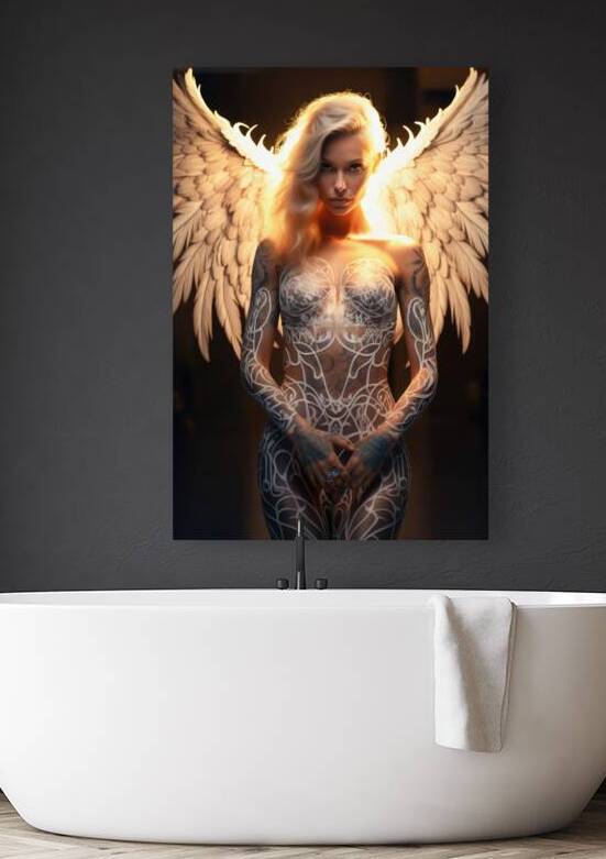 Beautiful Female Angel 01 by Matthias Hauser
