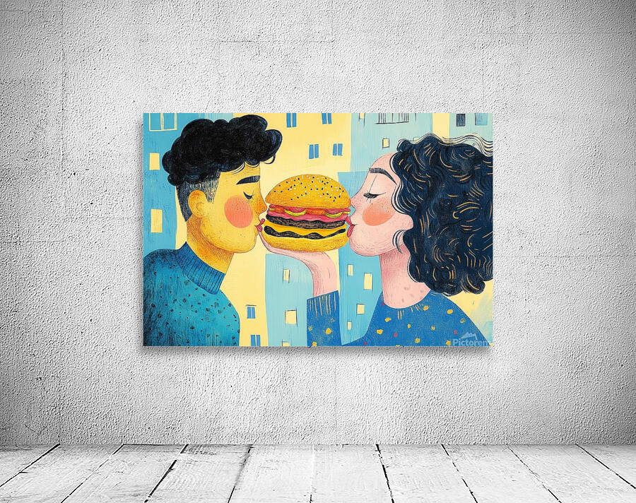 Burger Love Wall Preview