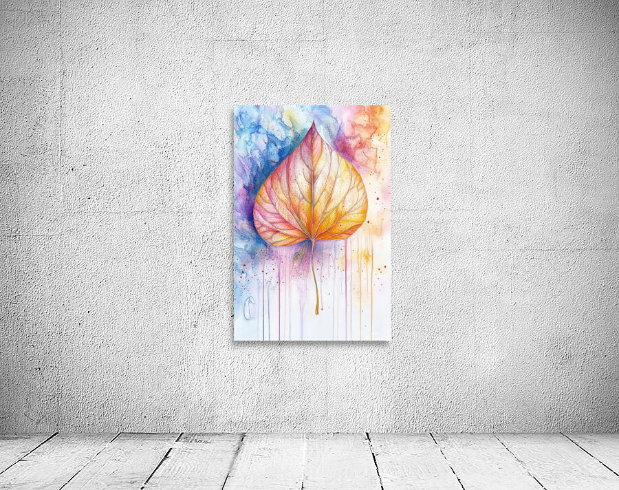 Autumn Leaf Symphony Wall Preview