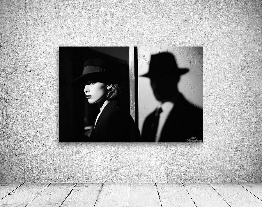 Split Light Split Loyalty - Film  Noir Wall Preview