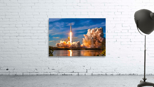 Falcon Heavy Rocket launch SpaceX Wall Preview