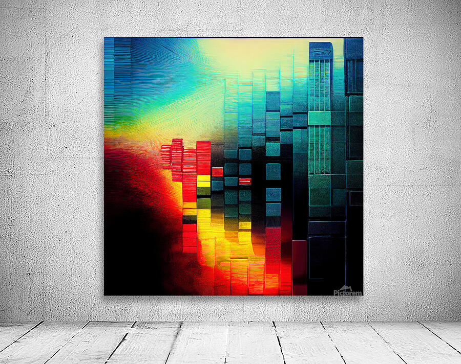 Abstract Digital World 26 Wall Preview
