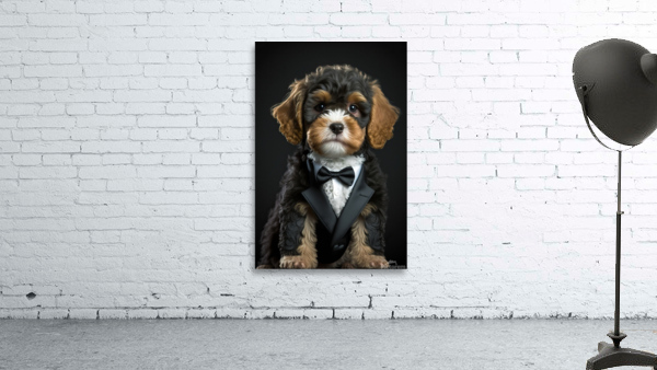 Well-dressed Animal 46 Cavapoo Dog Wall Preview