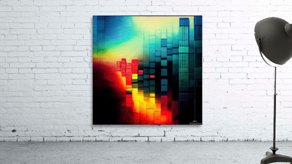 Abstract Digital World 26 Wall Preview