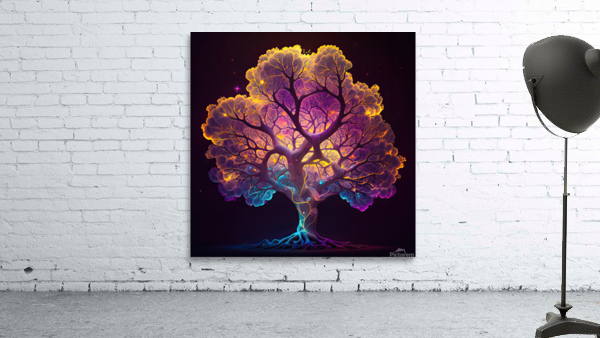 Fractal Tree 53 Wall Preview