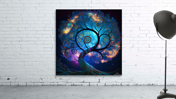 Fractal Tree 58 Wall Preview