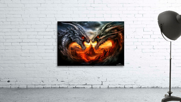 Two Magic Dragons 01 Wall Preview